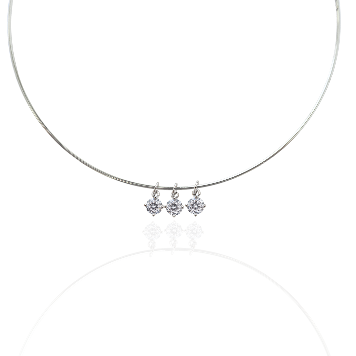 Thin Chain Necklace – Silver