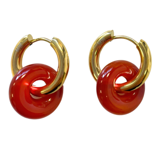 Pendientes Fuego