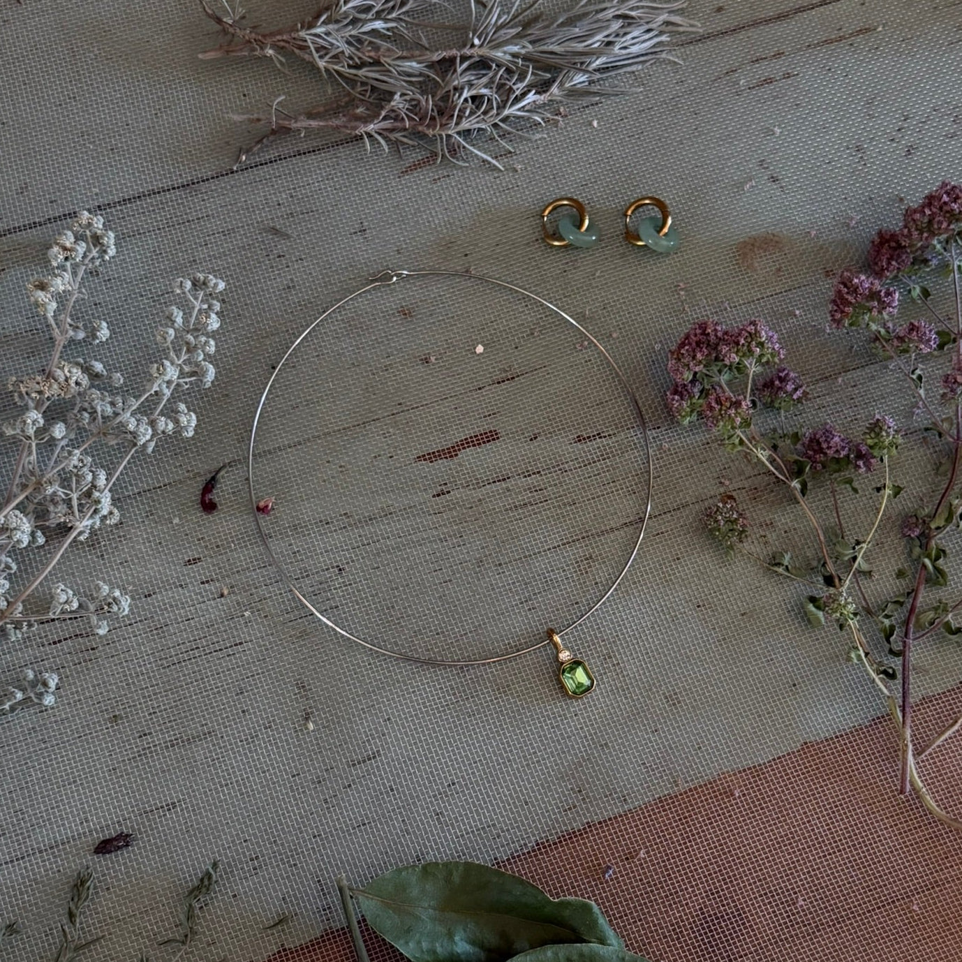 MENCHU Necklace - Silver