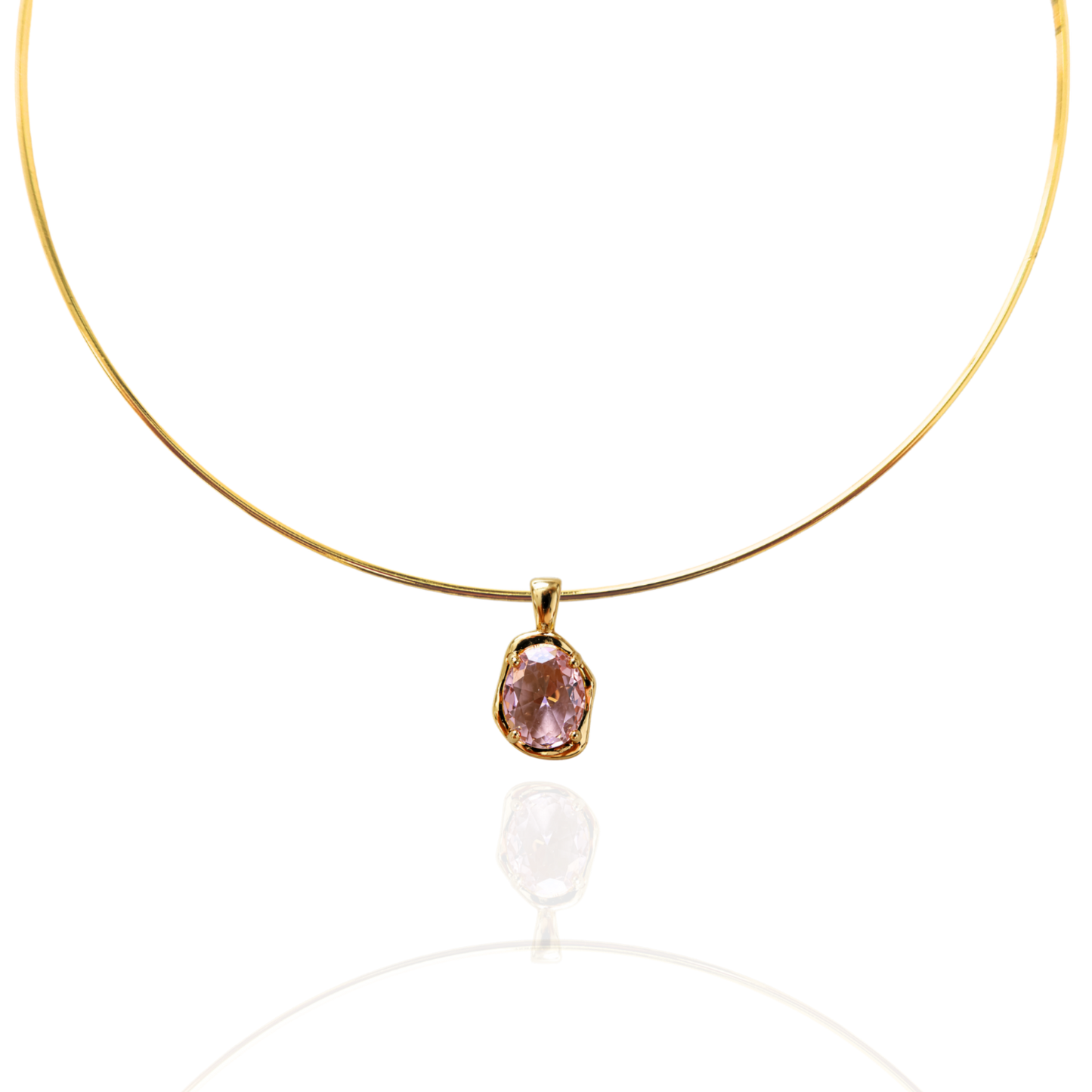 UMI - Pink Oval Charm