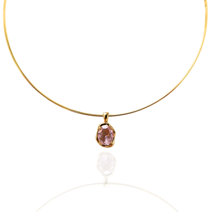UMI - Pink Oval Charm