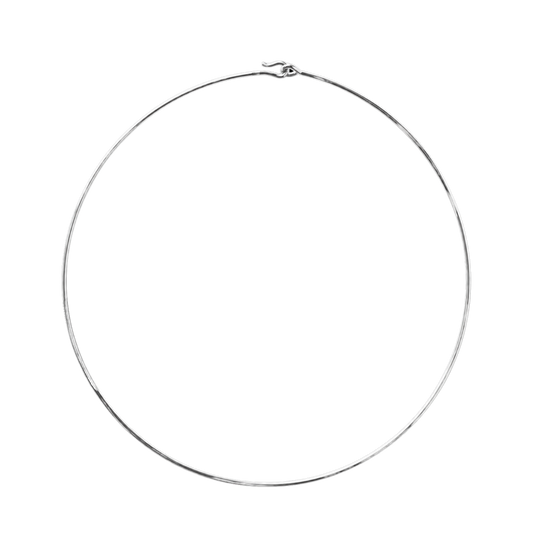 Thin Chain Necklace – Silver