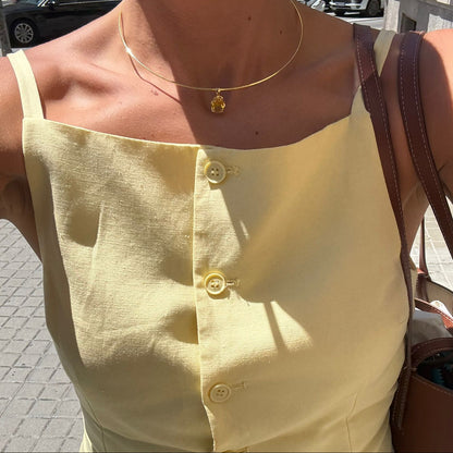 Collar Stela - Oro