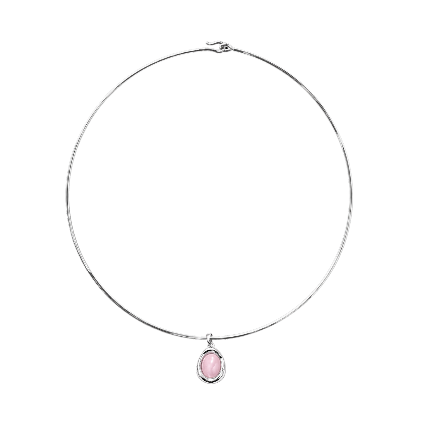 Sera - Pink Oval Charm