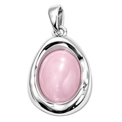 Sera - Pink Oval Charm