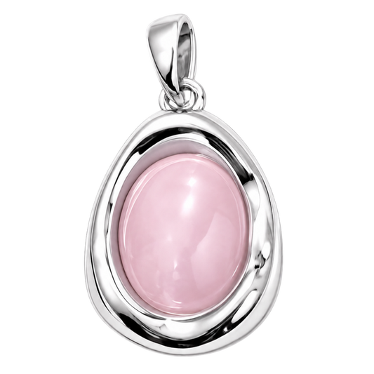 Sera - Pink Oval Charm