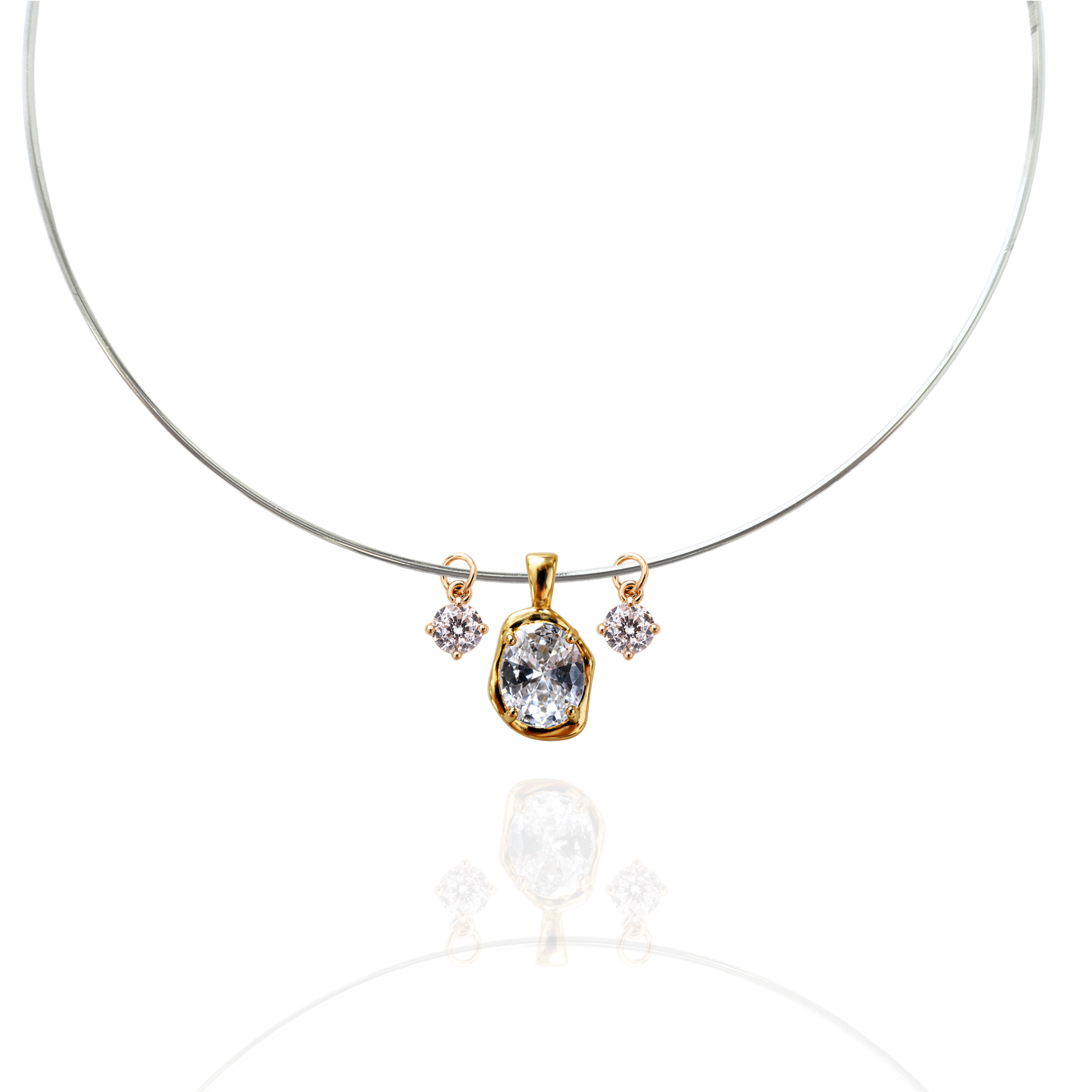 Thin Chain Necklace – Silver