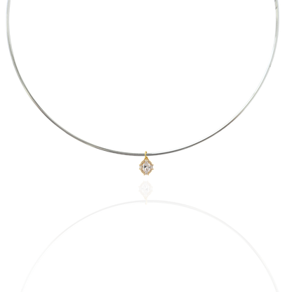 Thin Chain Necklace – Silver