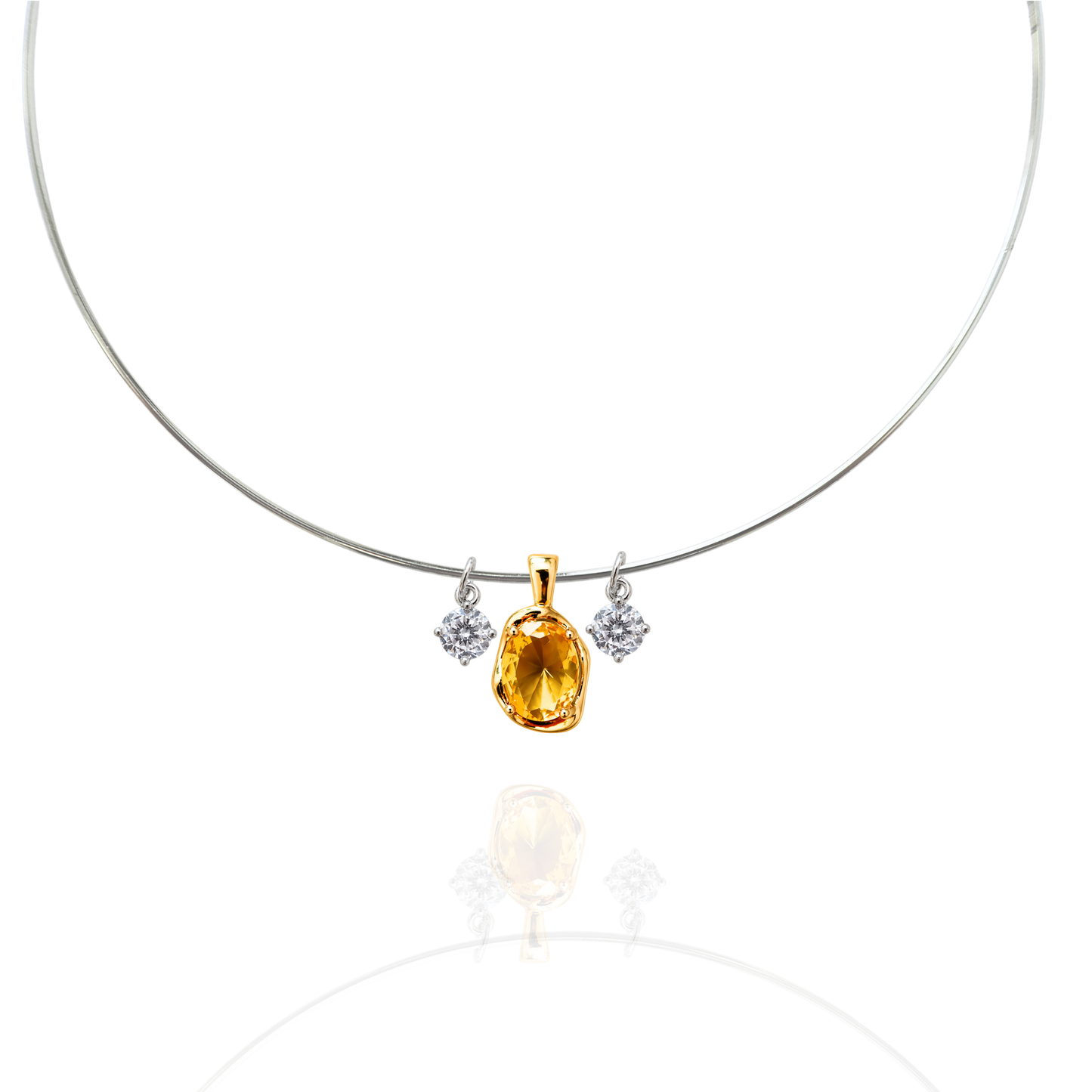 Collar Stela - Plata