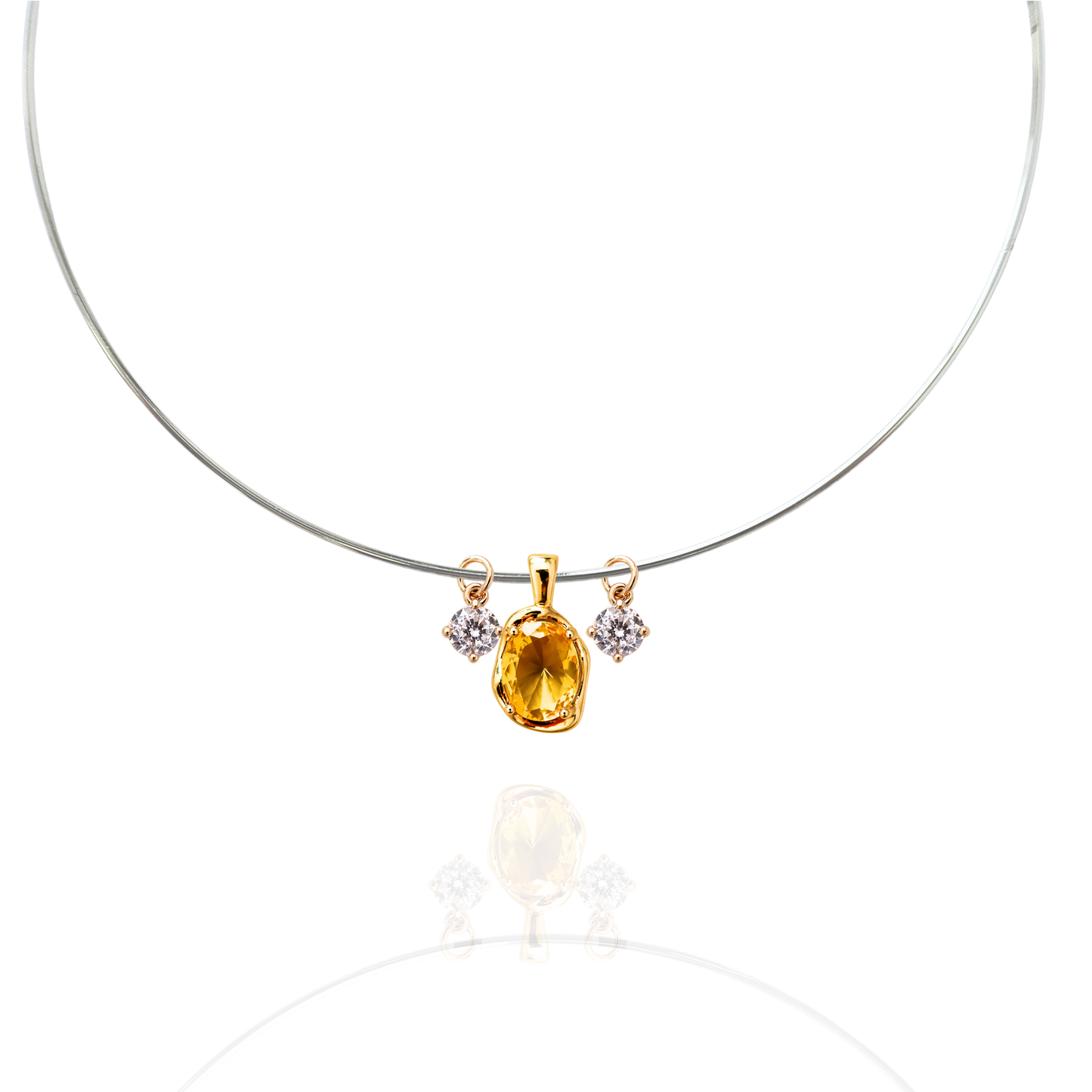 Collar Stela - Plata