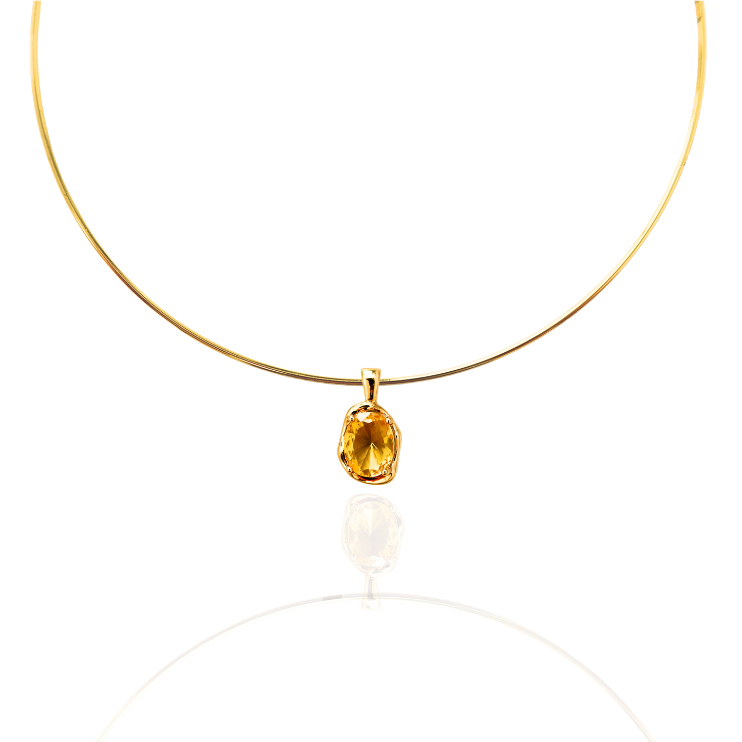 STELA – Charm Ovalado Amarillo 