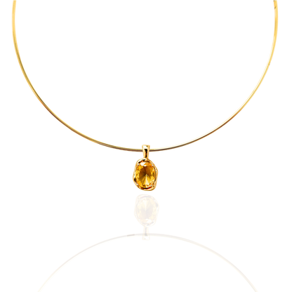 STELA – Charm Ovalado Amarillo 