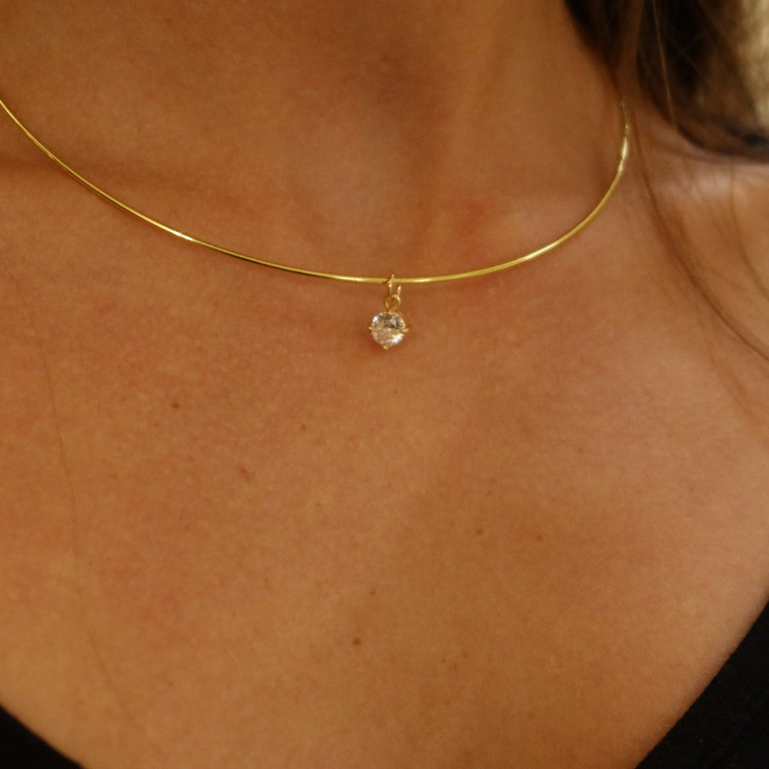 Collar TINA - Dorado