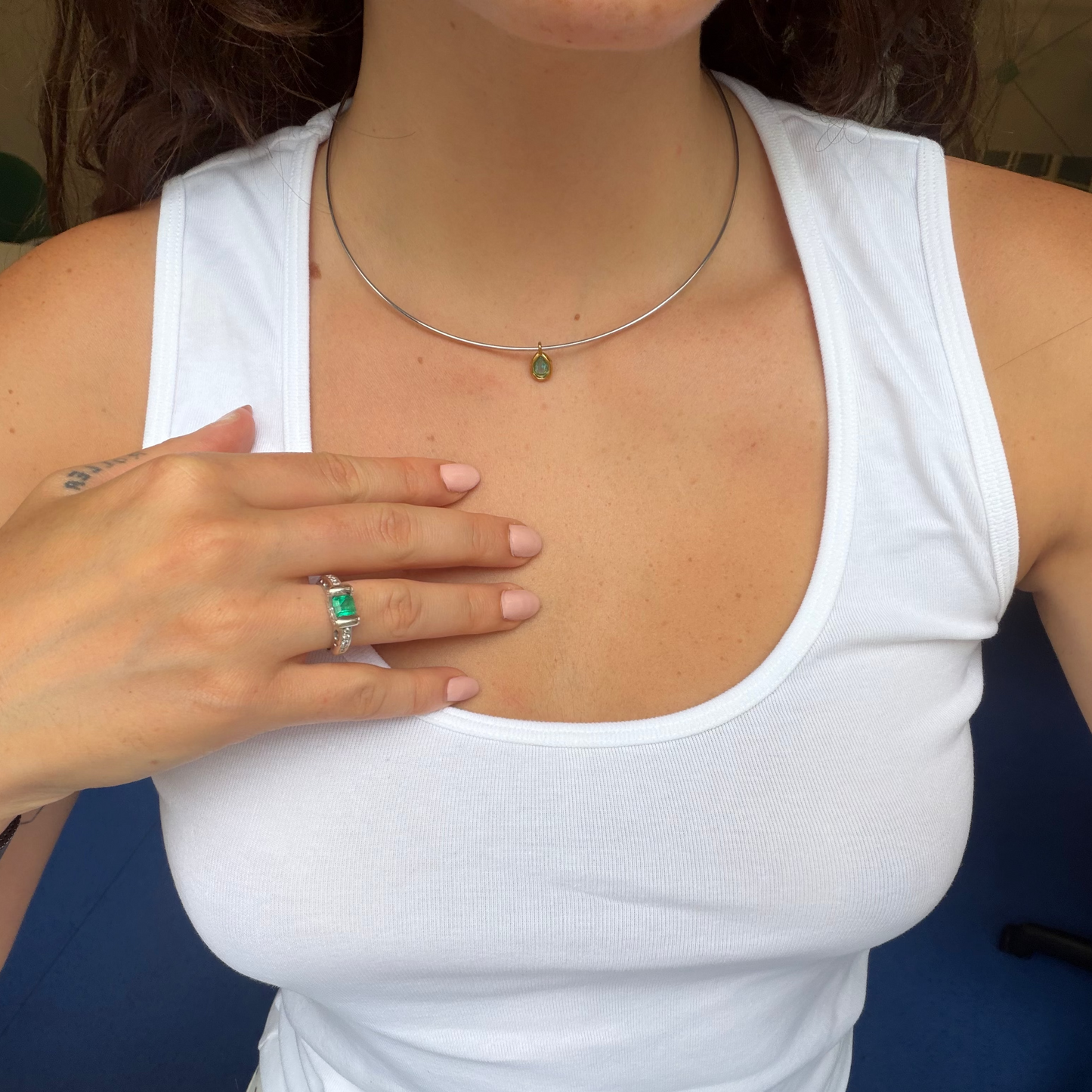 MARIÉ Necklace -Silver