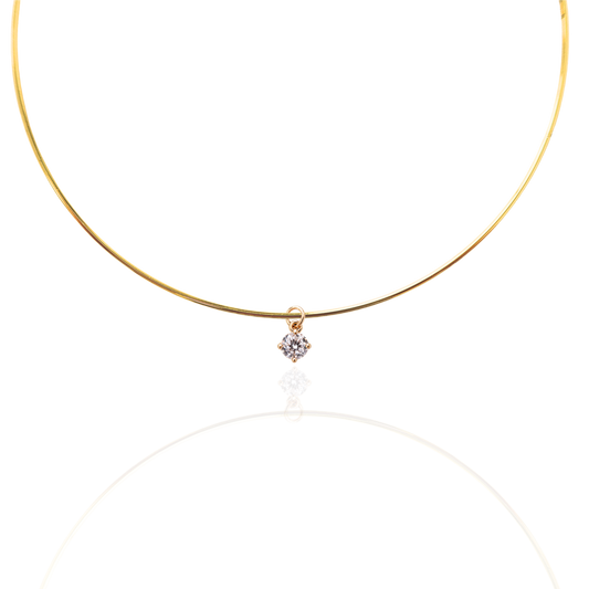 Collar TINA - Dorado