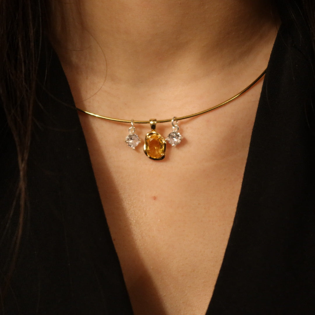 Collar Stela - Oro
